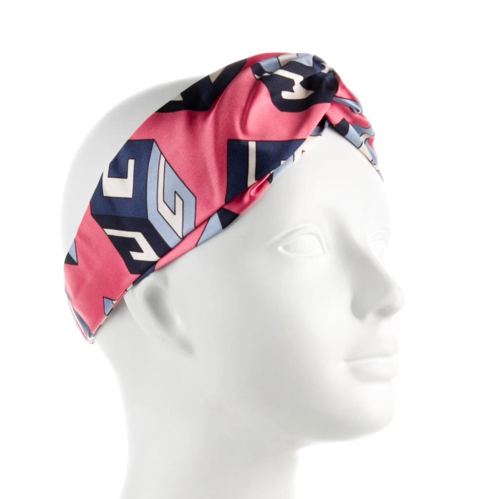 Gucci Silk Abstract Headband with Tags